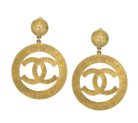 big chanel earrings replica|classic chanel inspired earrings.